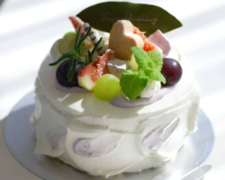 季節のトライフル○タイプ<br />
4人~5人前(専用箱付) 4,050円(税込)